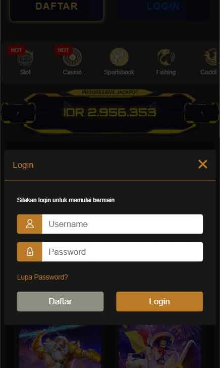 cara login Luxury88 Slot Fitur New
